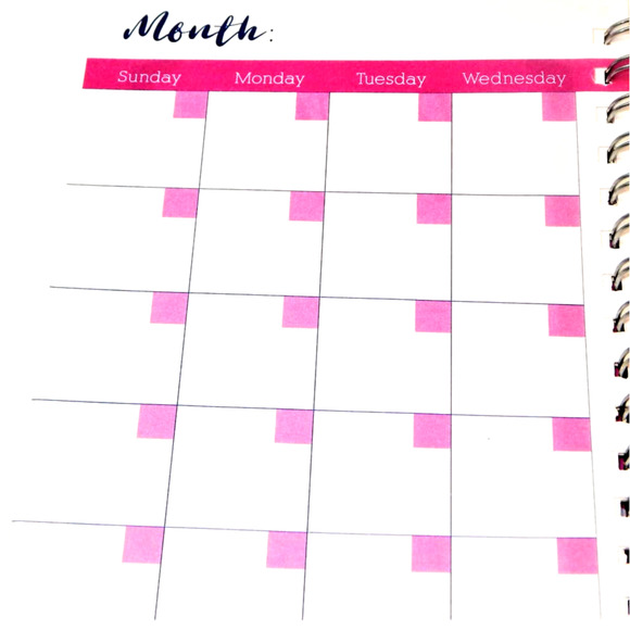 Live Love Bloom Awesome Tween or Teenage Girl Life Planner - Picture 5 of 10